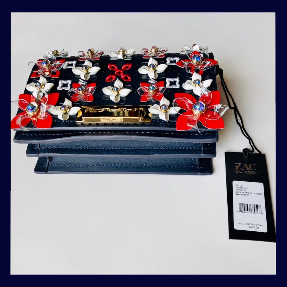 ✖️SOLD ZAC Zac Posen Earthette Mini Crossbody - Picture 6 of 8